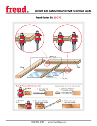 Other Power Tools Freud 99 270 Divided Light Cabinet Door Router
